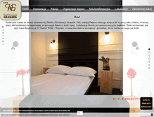 Tablet Screenshot of hotelgranada.pl